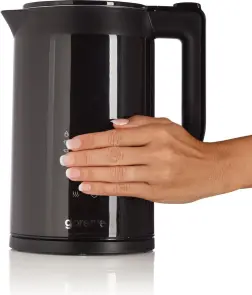 Электрочайник Gorenje 1.7л, двойные стенки, LED дисплей, Strix контроль, черный №21