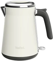 Электрочайник Tefal Collection 1.68л, Strix, нерж. сталь, бежевый