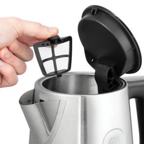 Електрочайник Russell Hobbs Heaton, 1.7л, нержавіюча сталь, сріблясто-чорний №13