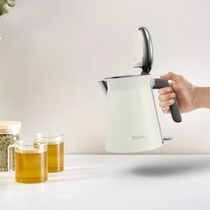 Електрочайник Tefal Collection 1.68л, Strix, нерж. сталь, бежевий №4