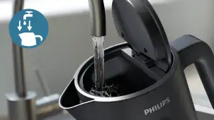 Электрочайник Philips Series 1000, Strix, пластик, мат, черный №13