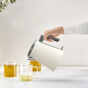 Електрочайник Tefal Collection 1.68л, Strix, нерж. сталь, бежевий №6