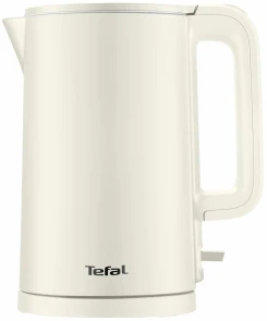 Электрочайник Tefal Thermo Protect, 1.5л, пластик, нержавеющая сталь, светло-бежевый №12