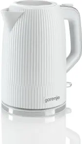 Электрочайник Gorenje 1.7л, Strix-контроль, белый матовый №13