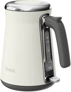 Електрочайник Tefal Collection 1.68л, Strix, нерж. сталь, бежевий №11