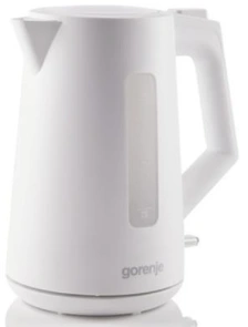 Електрочайник Gorenje 1.7л, Strix контроль, білий матовий №1