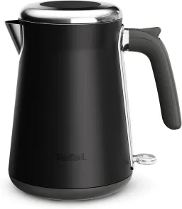 Електрочайник Tefal Collection 1.68л, Strix, нерж. сталь, чорний №2