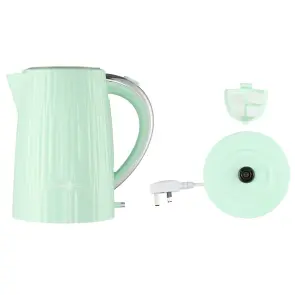 Электрочайник Russell Hobbs Eden, 1.7л, нержавеющая сталь, пластик, фисташковый №17
