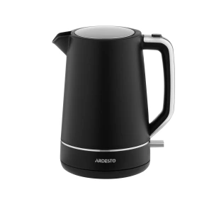 Электрочайник ARDESTO 1.7л, Otter, пластик, черный матовый №10