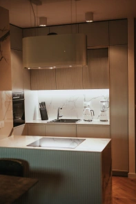 Мийка кухонна Deante Magnetic, граніт, квадрат, без крила, 560х500х219мм, чаша - 1, врізна, сірий №5