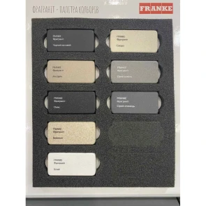 Мойка кухонная Franke Maris, Фрагранит, прямоугольник, без крыла, 410х510х200мм, чаша – 1, врезная, MRG 610-37 TL, Черный матовый №3