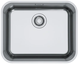 Мойка кухонная Franke Smart, нерж.Сталь, прямоугольник, без крыла, 500х400мм, чаша – 1, монтаж под столешницу, SRX 110-50, нерж полиров.