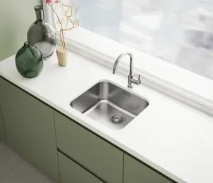 Мойка кухонная Franke Smart, нерж.Сталь, прямоугольник, без крыла, 500х400мм, чаша – 1, монтаж под столешницу, SRX 110-50, нерж полиров. №3