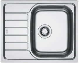 Мойка кухонная Franke Spark, нерж.Сталь, прямоугольник, с крылом, 620х500х160мм, чаша - 1, накладная, SKL 611-62, нерж декор