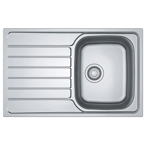 Мийка кухонна Franke Spark, нерж.Сталь, прямокутник, з крилом, 790х500х160мм, чаша - 1, накладна, SKL 611-79, нерж декор №2