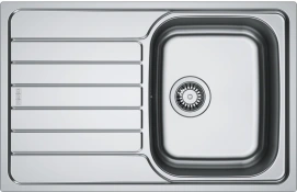 Мойка кухонная Franke Spark, нерж.Сталь, прямоугольник, с крылом, 780х500х340мм, чаша - 1, врезная, SKL 611-78, нерж декор