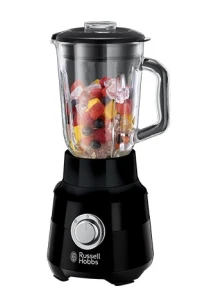 Блендер Russell Hobbs стационарный Matte Black 650Вт, чаша-1500мл, черный №1