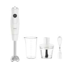 Блендер Tefal погружной Dailymix 600Вт, 3в1, чаша-800мл, чоппер-500мл, турборежим, белый