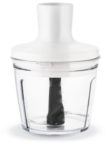 Блендер Tefal погружной Dailymix 600Вт, 3в1, чаша-800мл, чоппер-500мл, турборежим, белый №3