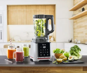 Блендер Tefal стаціонарний InfinyMix + 1600Вт, чаша-1750мл, стакан 600мл, сріблясто-чорний №3