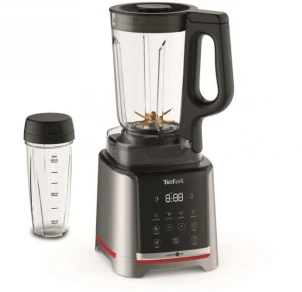 Блендер Tefal стаціонарний InfinyMix + 1600Вт, чаша-1750мл, стакан 600мл, сріблясто-чорний №5