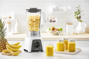 Блендер Tefal стационарный Blendeo Plus Mixer, 450Вт, чаша-1500мл, белый №7