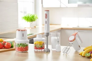 Миксер Sencor ручной Accu technology, 50Вт, насадки-2, беспроводной, USB-C, белый №3