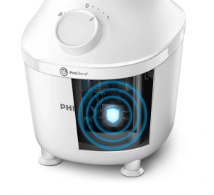 Блендер Philips стационарный 3000 series 450Вт, чаша-1900мл, чоппер, импульсный режим, белый №5