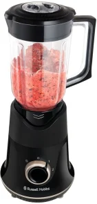 Блендер Russell Hobbs стационарный Blade Boost Blender, 750Вт, чаша-1500мл, черный №3