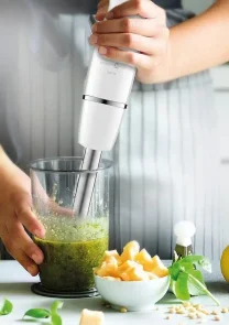 Блендер Tefal заглибний Infiny Force 1000Вт, 4в1, білий №8
