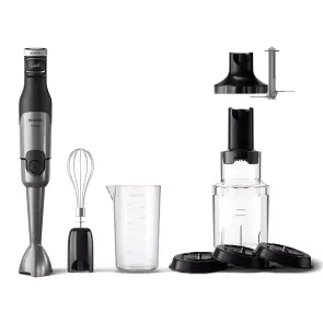 Блендер Philips погружной Series 5000, 1200Вт, 4в1, чоппер XL, спиралайзер, черный №2