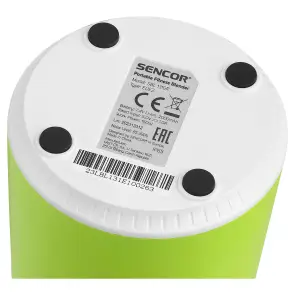 Блендер Sencor портативный для смузи 150Вт, чаша-500мл, USB-C, бело-зеленый №7