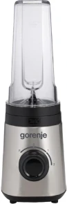 Блендер Gorenje для смузі 320Вт, чаша-600мл, нерж-чорний №1