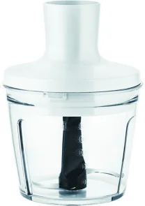 Блендер Tefal погружной Optichef 800Вт, 3в1, чаша-800мл, чоппер-500мл, турборежим, белый №5