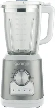 Блендер Gorenje стационарный 1400Вт, чаша-1750мл, стекло, белый