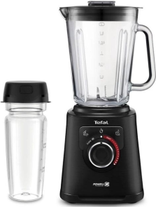 Блендер Tefal стаціонарний Perfectmix+ 1200Вт, чаша-2000мл, ємність для смузі, скло, чорний №5
