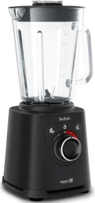 Блендер Tefal стаціонарний Perfectmix+ 1200Вт, чаша-2000мл, ємність для смузі, скло, чорний №6
