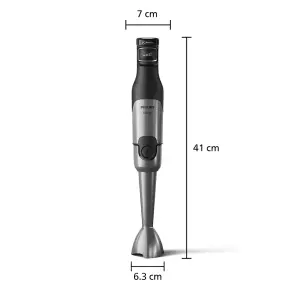 Блендер Philips погружной Series 5000, 1200Вт, 3в1, черный №6