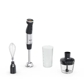 Блендер Tefal заглибний Quickchef+ 1000Вт, 3в1, чаша-800мл, чопер-500мл, турборежим, сріблясто-чорний №3