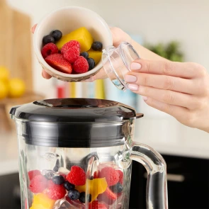 Блендер Russell Hobbs стационарный Desire Matte Charcoal, 650Вт, чаша-1500мл, черный №9