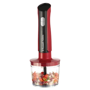 Блендер Russell Hobbs погружной Desire Red, 500Вт, чаша-500мл, венчик, мини-изд., красный №6