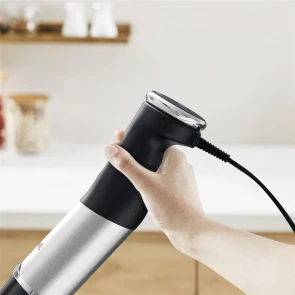 Блендер Tefal погружной Quickchef+ 1000Вт, 2в1, чаша-800мл, чоппер-500мл, турборежим, серебристо-черный №7