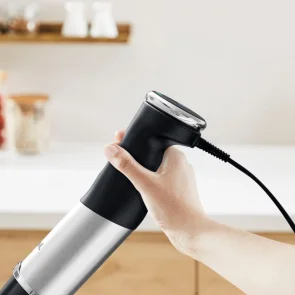Блендер Tefal заглибний Quickchef+ 1000Вт, 3в1, чаша-800мл, чопер-500мл, турборежим, сріблясто-чорний №10