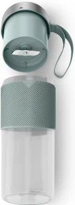 Блендер Tefal Lightmix портативний для смузі, чаша-300мл, USB, тритан, зелений №10