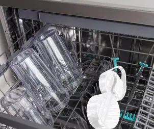 Блендер Gorenje стационарный 1000Вт, чаша-750мл, измельчитель, белый-нерж №10
