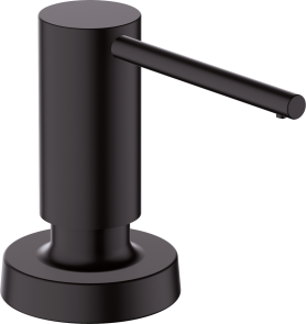 Дозатор для мийних засобів Hansgrohe A51, 500мл, чорний матовий №2
