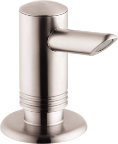 Дозатор для мийних засобів Hansgrohe, 300мл, сталевий №1