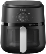 Мультипечь Philips Ovi digital, 1500Вт, чаша-4.2л, сенсорное управление, 13 авто. программ, окошко, пластик, черный