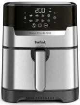 Мультипечь Tefal EasyFry&Grill Precision, 1550Вт, чаша-4.2л, сенсорное управл., пластик, серый