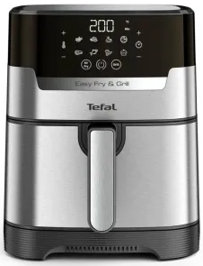 Мультипечь Tefal EasyFry&Grill Precision, 1550Вт, чаша-4.2л, сенсорное управл., пластик, серый №1